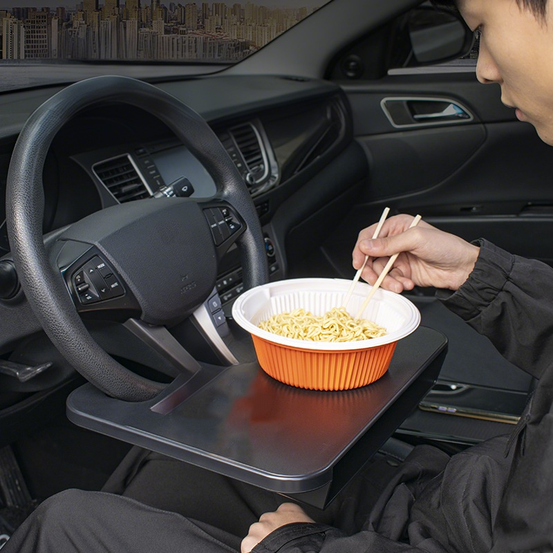 ⏳Limited-time 50% off⏰2-in-1 Car Steering Wheel Tray & Seat Gap Filler🍟🍔🥤