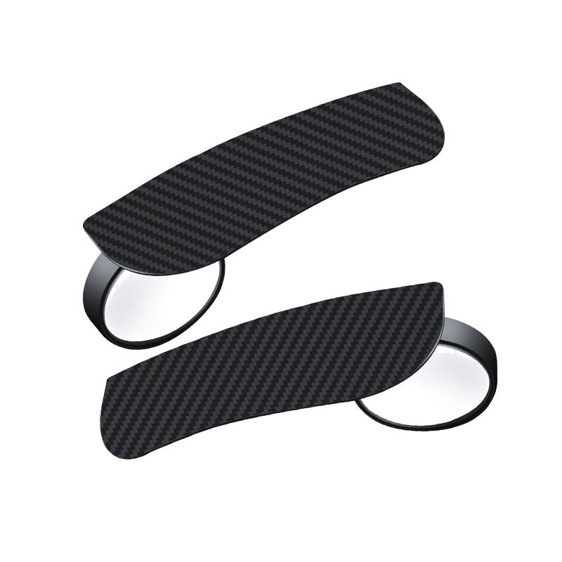 Adjustable Blind Spot Mirrors with Rain Visor