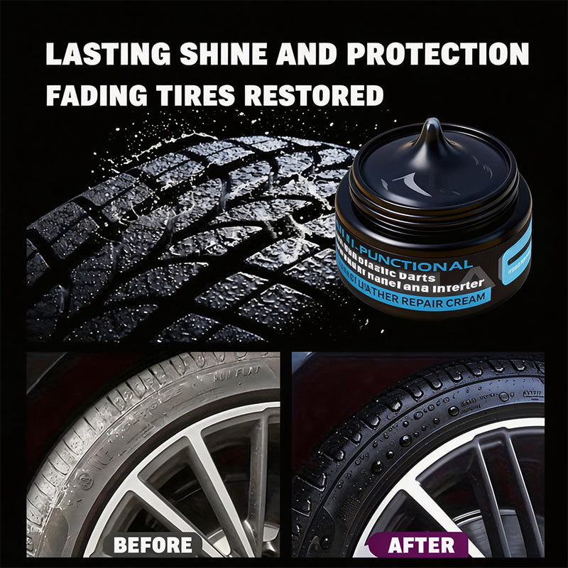 Multi-Functional Plastic & Tire Restorer Cream