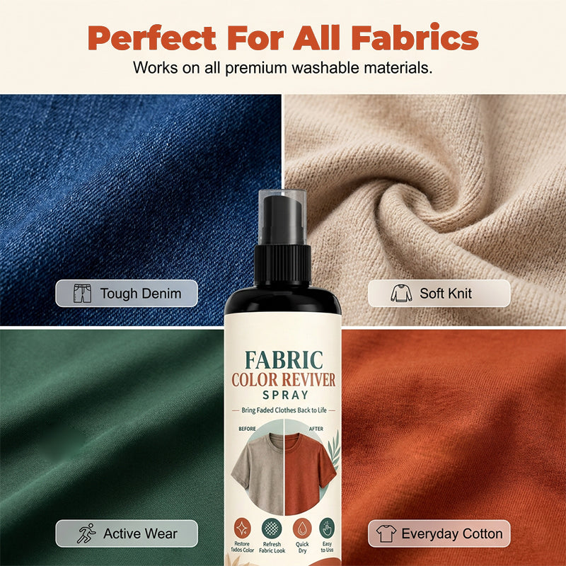 Fabric Color Reviver Spray for Faded Clothes