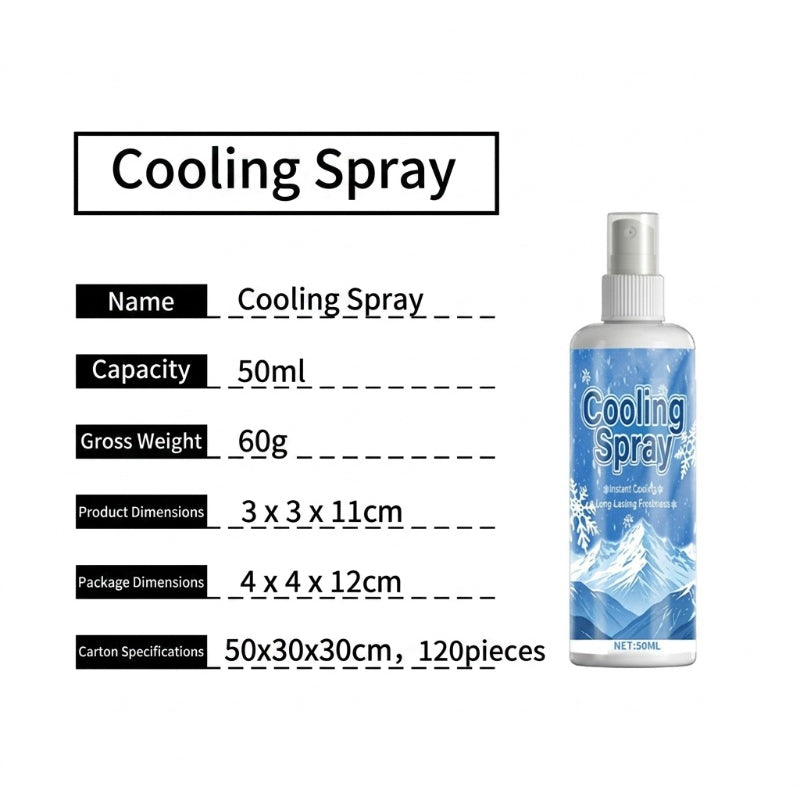 On-the-Go Summer Essentials Cooling Spray