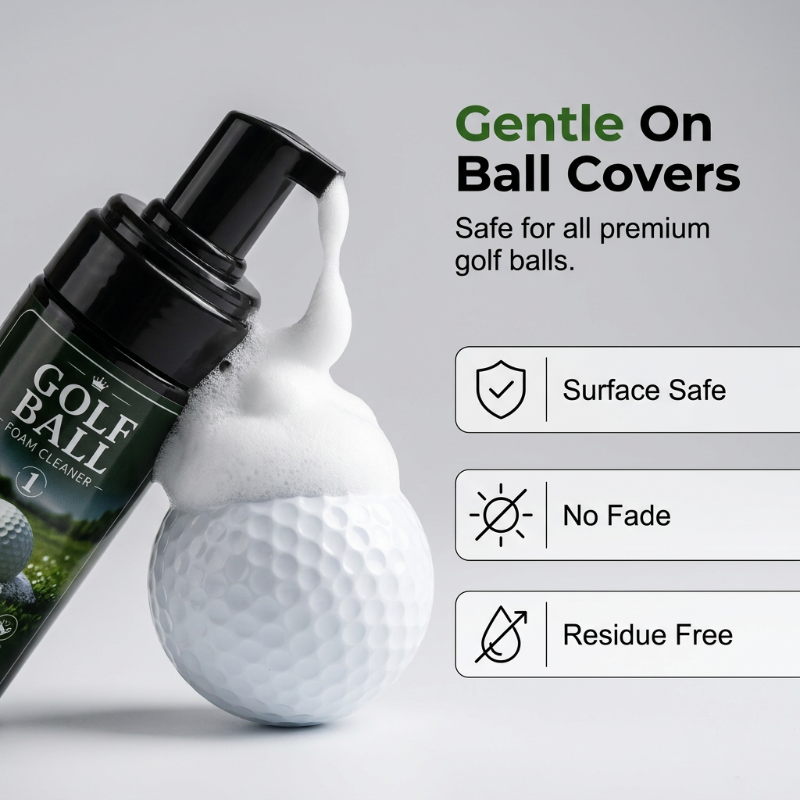 🔥Super sale!Portable Golf Ball Foaming Cleaner