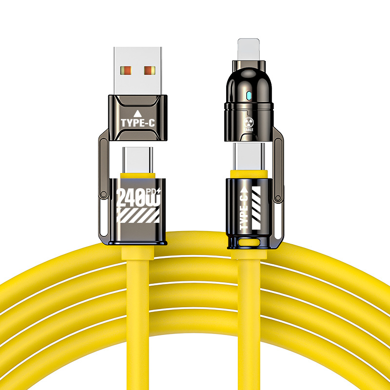 🔥buy 1 get 1 free🔥High-Power 4-in-1 Fast Charging Cable