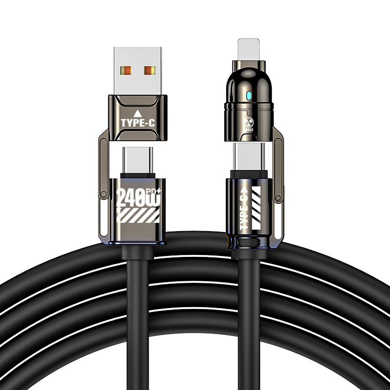 🔥buy 1 get 1 free🔥High-Power 4-in-1 Fast Charging Cable
