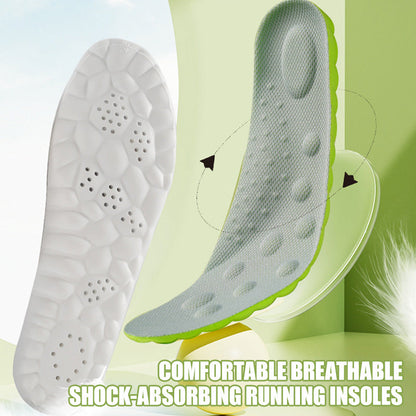 🔥HOT SALE 🔥Comfortable Breathable Shock-Absorbing Running Insoles