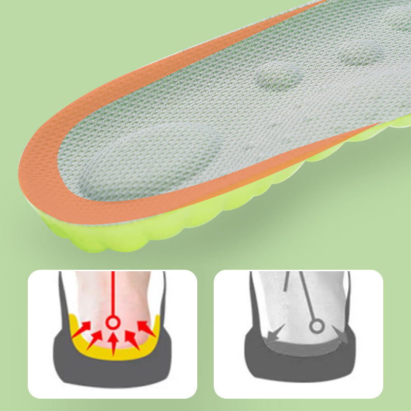 🔥HOT SALE 🔥Comfortable Breathable Shock-Absorbing Running Insoles