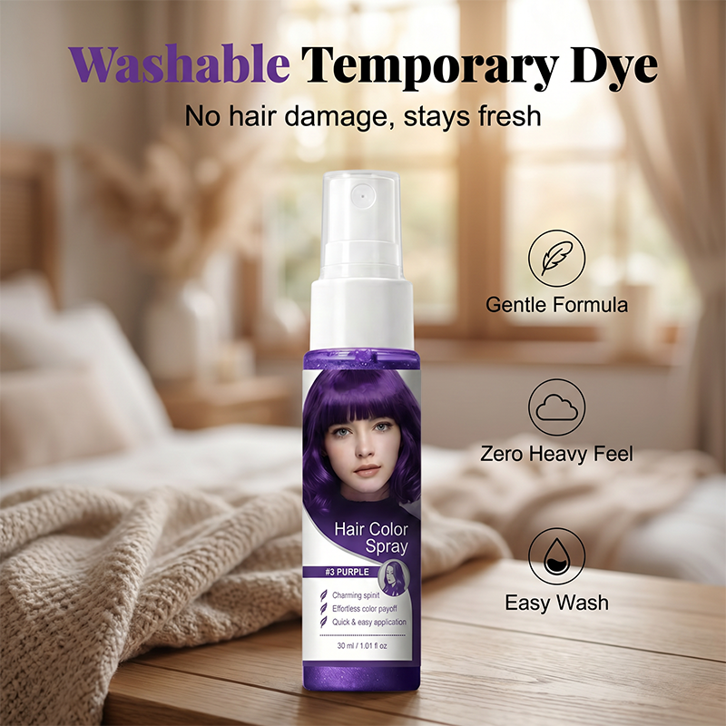 👩Temporary Hair Color Spray 30ml Washable Instant Dye
