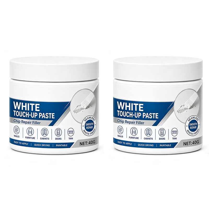 White Touch-Up Paste – Quick-Dry Multi-Surface Scratch Repair