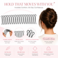 🥰Flexible Invisible Grip Flyaway Hair Comb