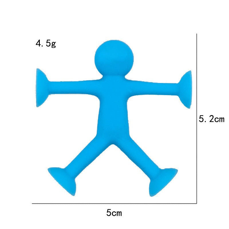 🔥50% OFF FLASH SALE | Colorful Mini Suction Cup Character Toys