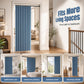 ⏰🔥LIMITED TIME 49% OFF! ⭐No-Drill Magnetic Accordion Door Curtain