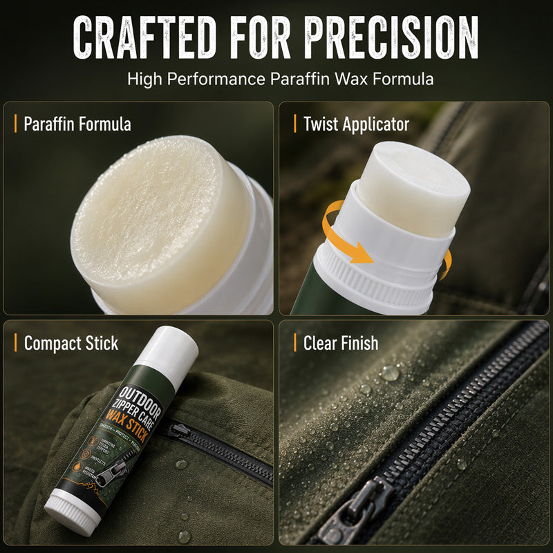 🔥Buy 1 Get 1 Free🔥Smooth Glide Zipper Lubricant Wax Stick