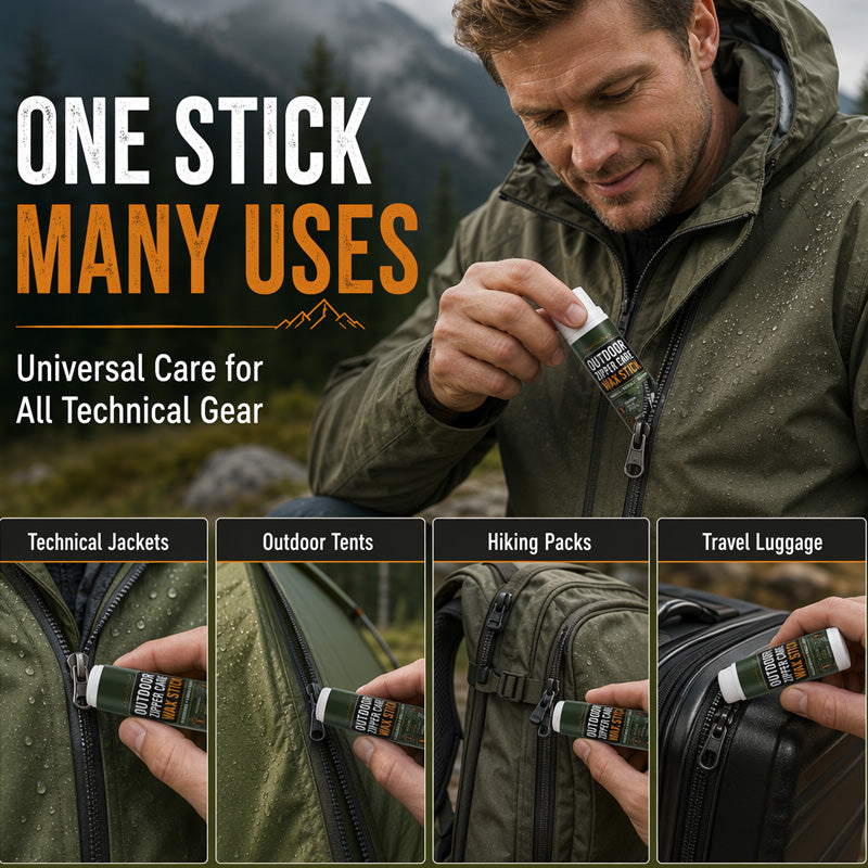 🔥Buy 1 Get 1 Free🔥Smooth Glide Zipper Lubricant Wax Stick