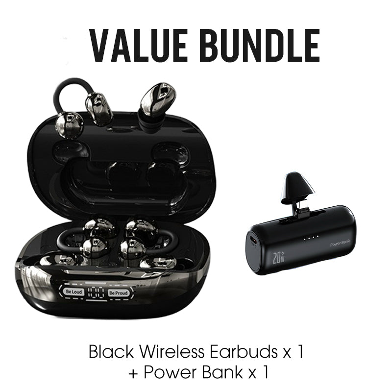 ⏳🔥LIMITED-TIME 50% OFF! ⏰Bluetooth 6.0 Earbuds – 96H Playtime, 2-in-1 Design & AI Noise Reduction 🎵