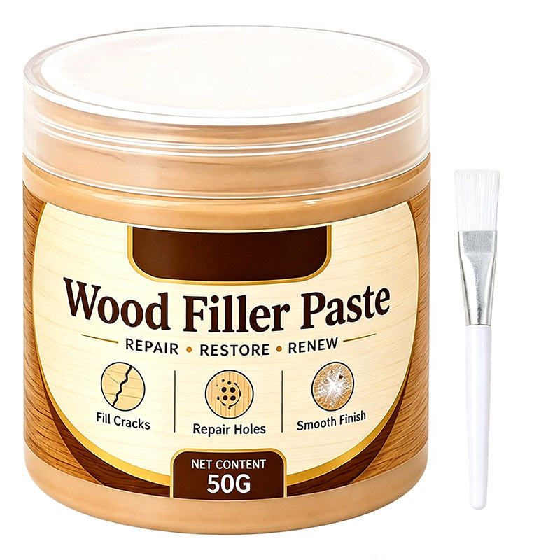 Wood Filler Paste for Furniture Crack & Hole Repair Kit