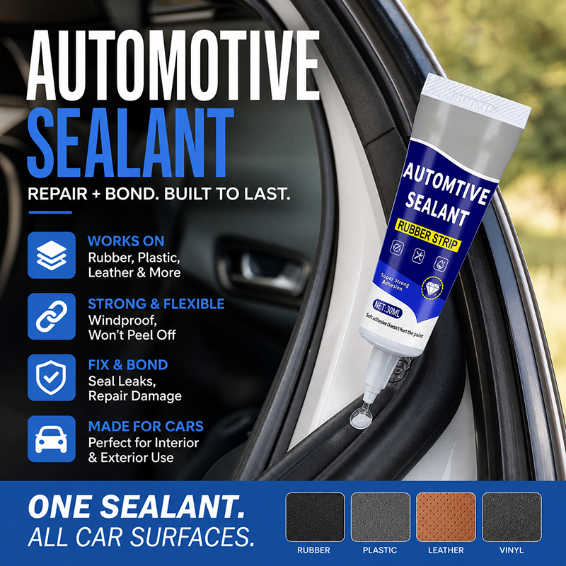 Buy 1 Get 1 Free 🔥Car Door Rubber Sealant Adhesive