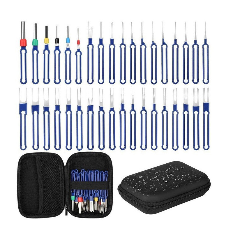 Stainless Steel Car Terminal Removal Tool Kit Wire Harness Extractor