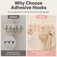 Cute Punch-Free Wall Hook Rack