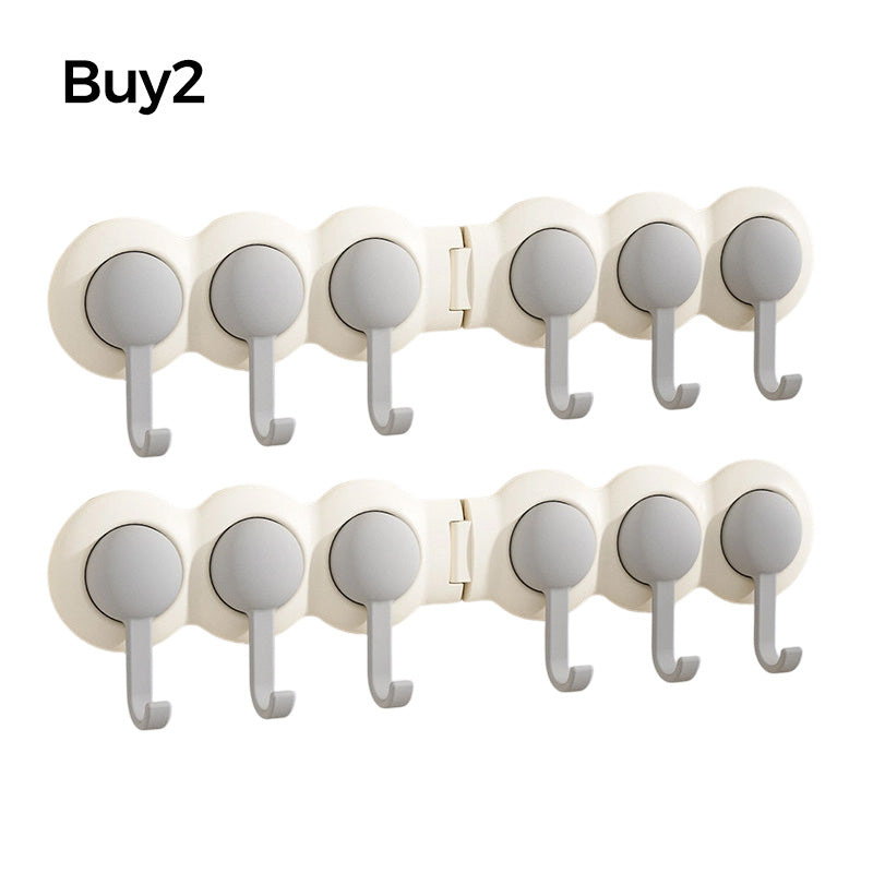 Cute Punch-Free Wall Hook Rack