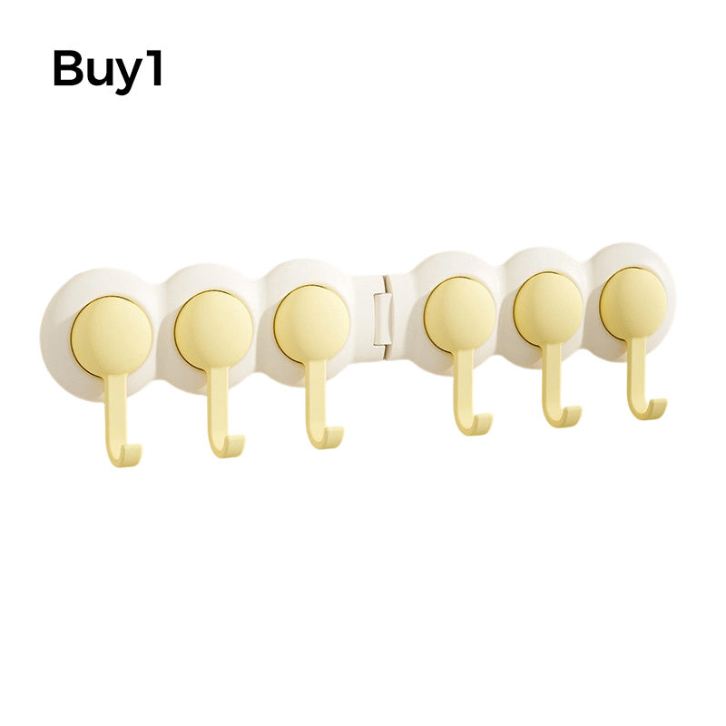 Cute Punch-Free Wall Hook Rack