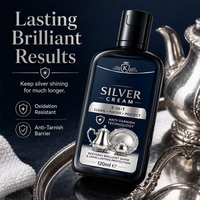 Anti-Tarnish Silver Polish Cream
