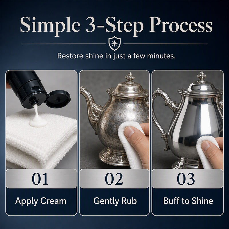 Anti-Tarnish Silver Polish Cream