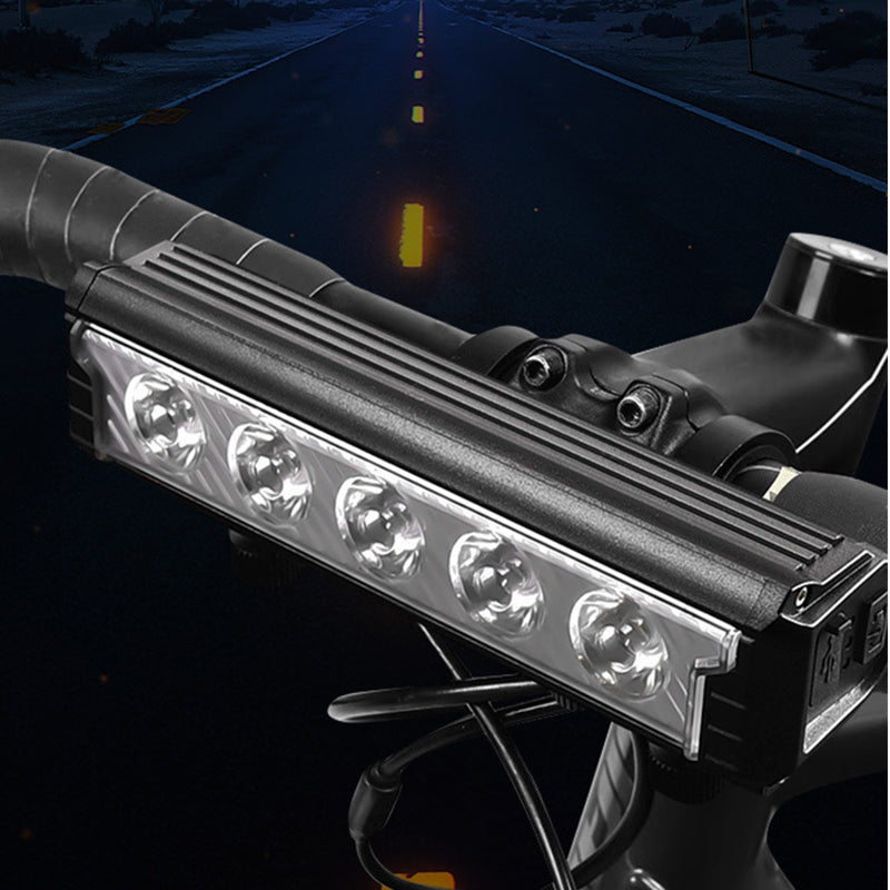 High-Lumen USB Rechargeable Bicycle Light