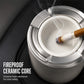 🎉 2026 SaleRotating Car Ashtray with Ceramic Inner Liner
