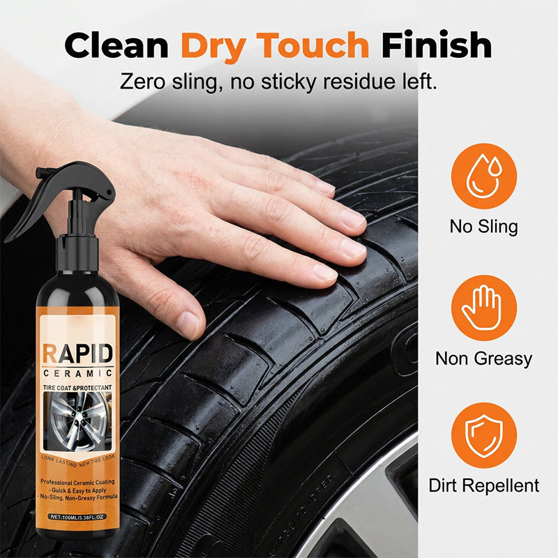 Rapid Ceramic Tire Coating Spray