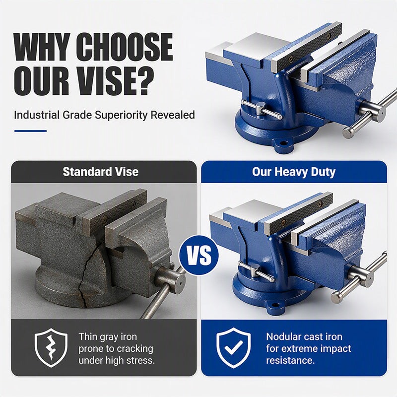 📢📢40% OFF !! ⏰Wide-Opening Bench Vise