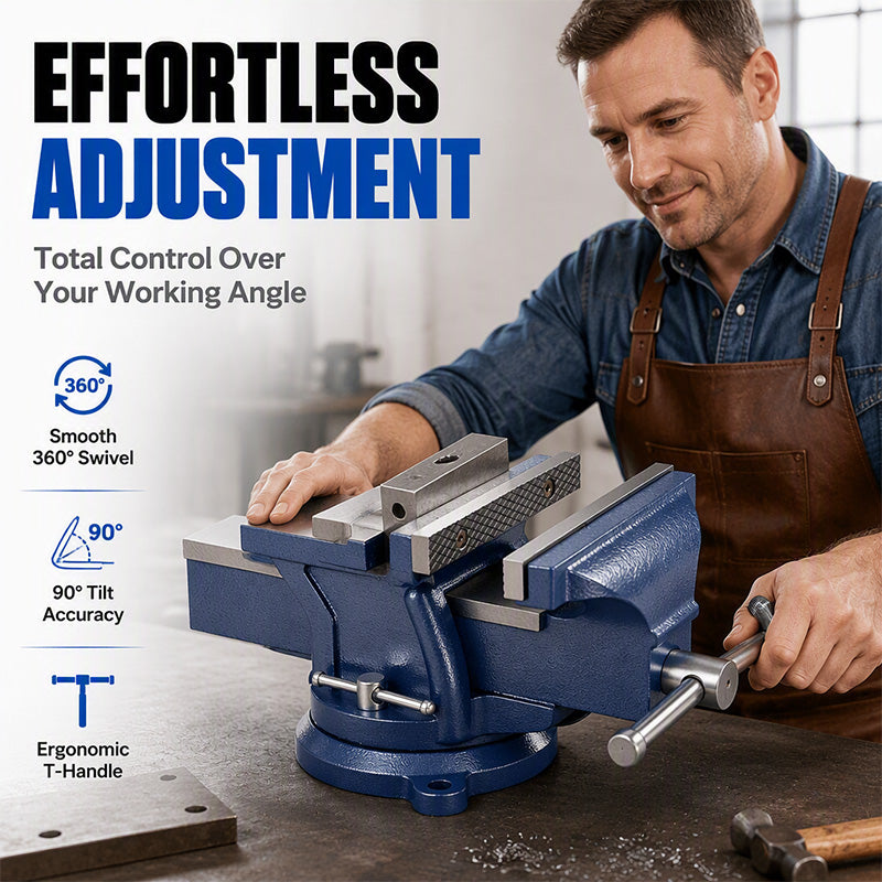 📢📢40% OFF !! ⏰Wide-Opening Bench Vise