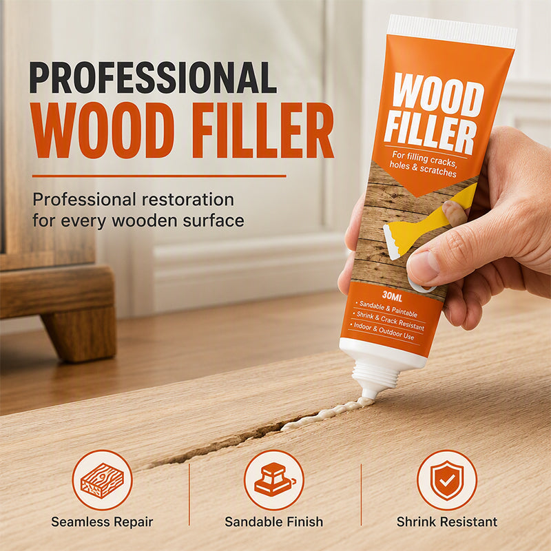 🔥Limited Time Promotion 50% OFF🔥Wood Filler for Cracks and Holes