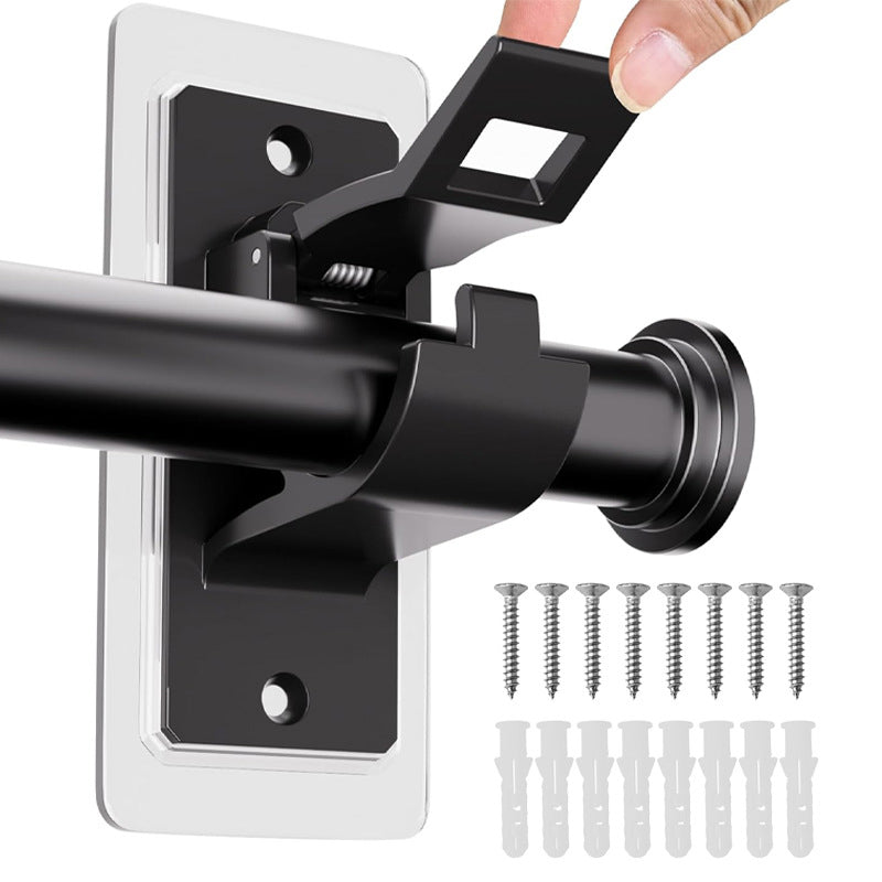 No-Drill Curtain Rod Brackets
