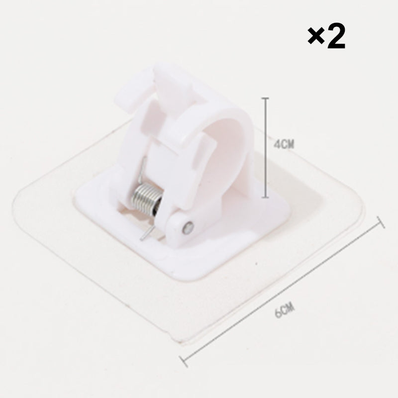 No-Drill Curtain Rod Brackets
