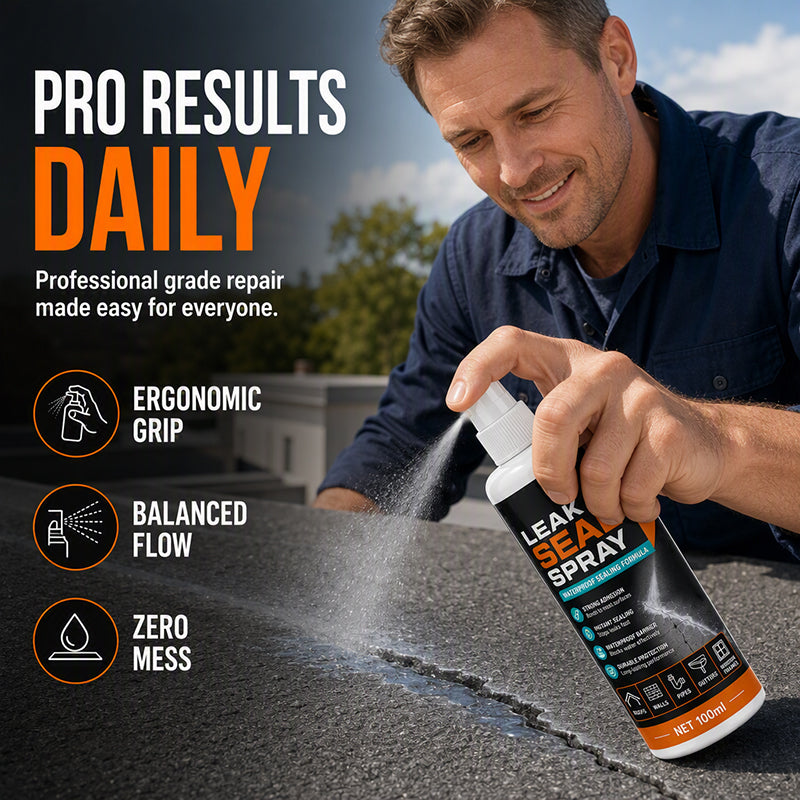 🏆 Last Day Special Price 💧Buy 2 Get 1 Free🎁Portable Instant Leak Sealant Spray, Strong Adhesion Waterproof Sealing Spray
