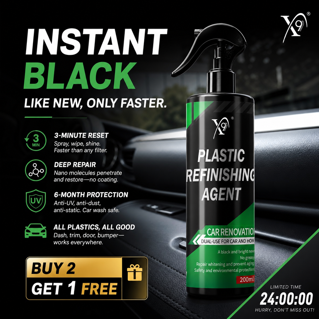 🔥Limited Time Promotion 50% OFF🔥Car Interior Plastic Renovation Spray