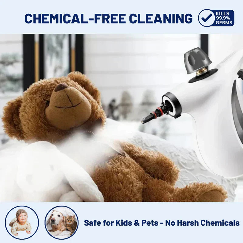 🔥Pressurized Handheld Multi-Surface Natural Steam Cleaner with 12 pcs Accessories